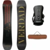 Emperor 156 Snowboard + V Pro Snowboardbindingen + Pipe Snowboardbag Bison 157