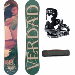 Paradise Lost 155W Snowboard + Axtion Black Snowboardbindingen + Pipe Snowboardbag Steel Grey 157