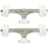 Tensor Enjoi Double Panda Truck And Wheel Combo Raw/White 5.25" Skateboard Trucks -Wintersport tensor enjoi double panda truck and wheel combo rawwhite 525 skateboard trucks