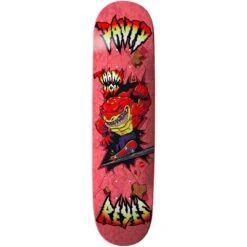 David Reyes Shark Tooth Pink 8.25" Skateboard Deck