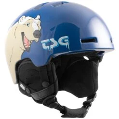 TSG Arctic Nipper Mini 2.0 Graphic Design Helmet Polar Bear