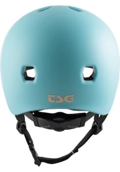 TSG Meta Solid Color Satin Blue Tint Helm -Wintersport tsg helmet skateboard meta solid color satin blue tint 3