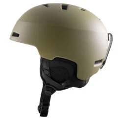 TSG Tweak Solid Color Helm Satin Tin -Wintersport tsg tweak solid color helm satin tin left side