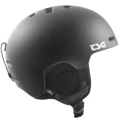 TSG Vertice Solid Helmet Satin Black -Wintersport tsg vertice solid helmet satin black side