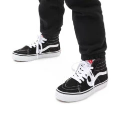 Vans Kids Skate Sk8-Hi Black/True White -Wintersport vans kids skate sk8hi blacktrue white model
