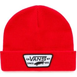 Vans Kids Milford Beanie Deep Red