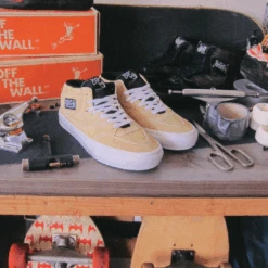 Vans Skate Half Cab '92 Taupe -Wintersport vans skate half cab 92 taupe front