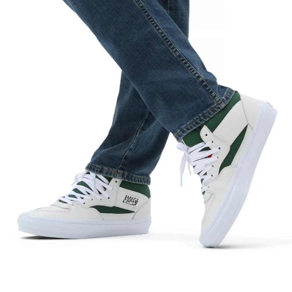 Vans Skate Half Cab White/Green 4 Vans Skate Half Cab White/Green - Afbeelding 2