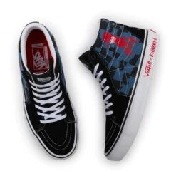 Vans Skate Sk8-Hi Krooked By Natas -Wintersport vans skate sk8hi krooked by natas top view