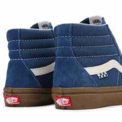 Vans Sk8-Hi Suede Gum Dark Denim -Wintersport vans skate sk8hi suede gum dark denim back