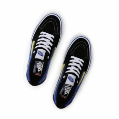 Vans Skate Sk8-Low Black/Dazzling Blue -Wintersport vans skate sk8low blackdazzling blue top view