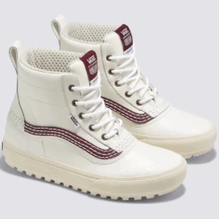 Vans Standard Mid Snow MTE Benny Urban Marshmallow/Burgundy -Wintersport vans standard mid snow mte benny urban marshmallowburgundy side