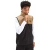 Vans Thatcher Polar Fleece Vest Black/Dirt -Wintersport vans thatcher polar fleece vest blackdirt