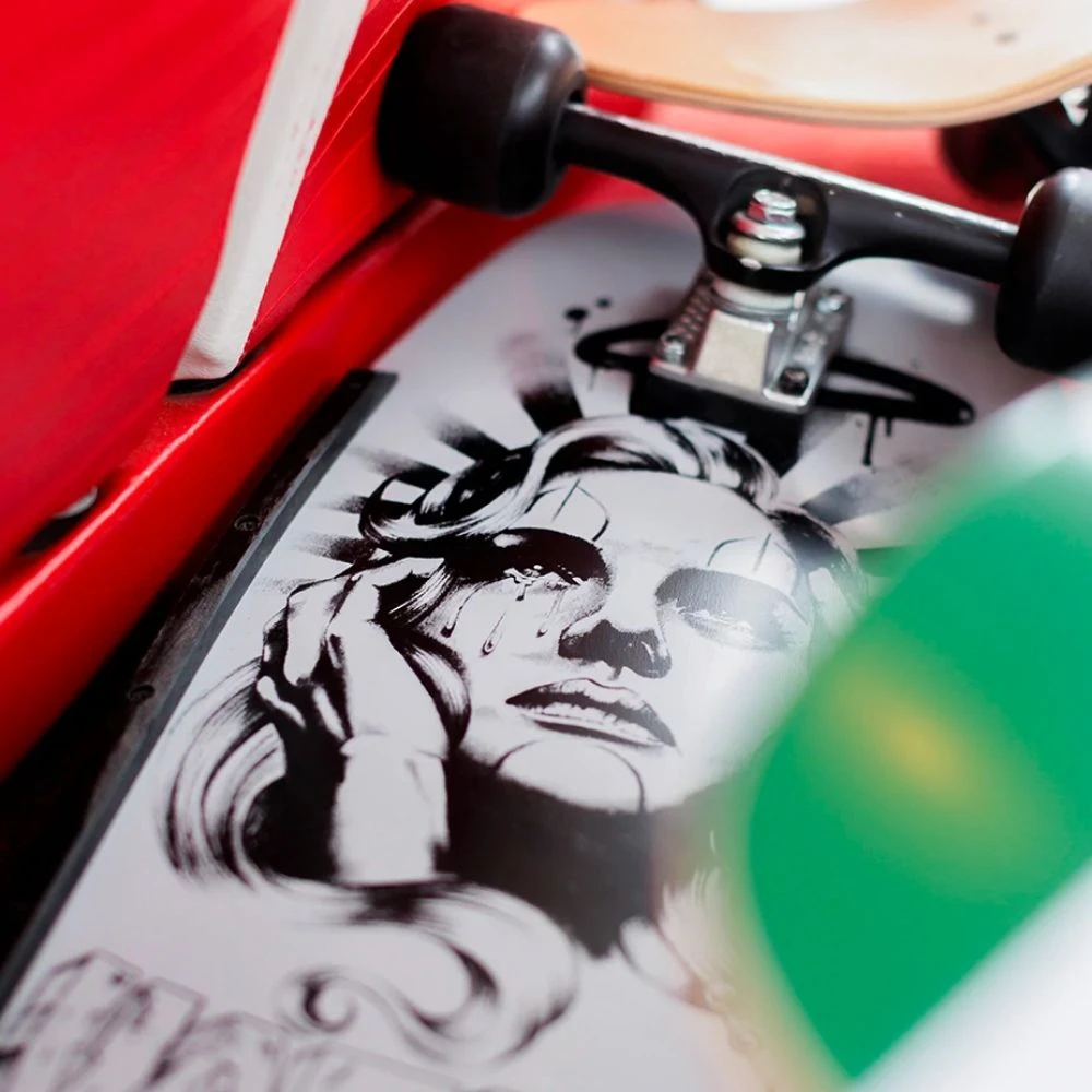 Santa Maria Grey 10.0" Skateboard Deck 4 Santa Maria Grey 10.0" Skateboard Deck - Afbeelding 2