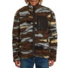 Volcom Muzzer Fuzzar Zip Sweatshirt Bark Brown -Wintersport volcom muzzer fuzzar zip sweatshirt bark brown
