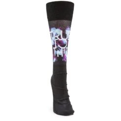 Volcom Womens TTT Sock Black -Wintersport volcom ttt snowboard socks women s black 3